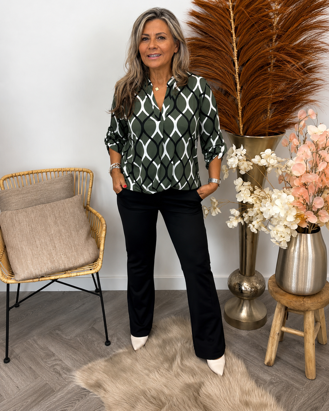 Brigitta - Stilvolle und schicke Bluse