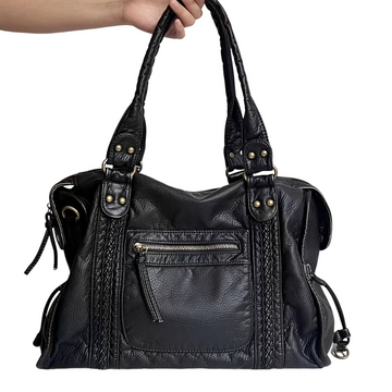 Hollie - Damenhandtasche mit Reißverschluss im lässigen Stil