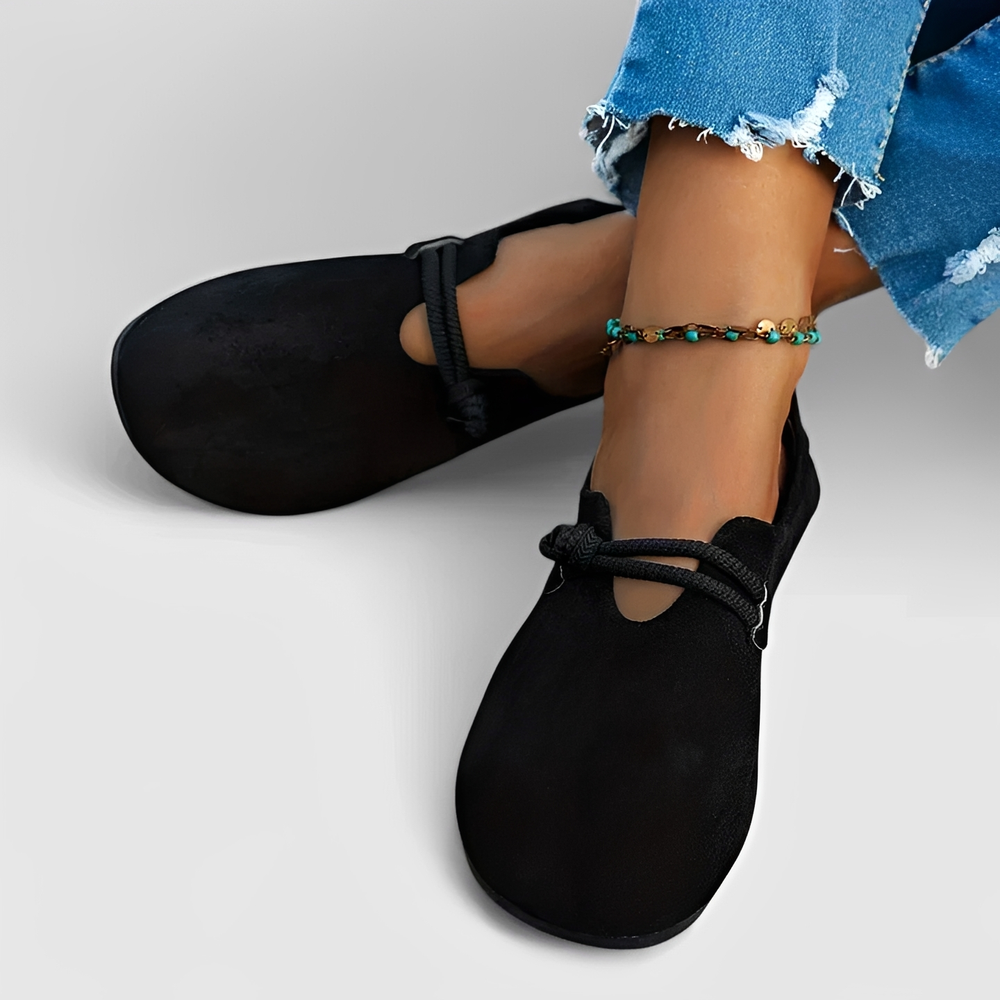 Marjorie - Bequeme Schuhe mit runder Zehenpartie