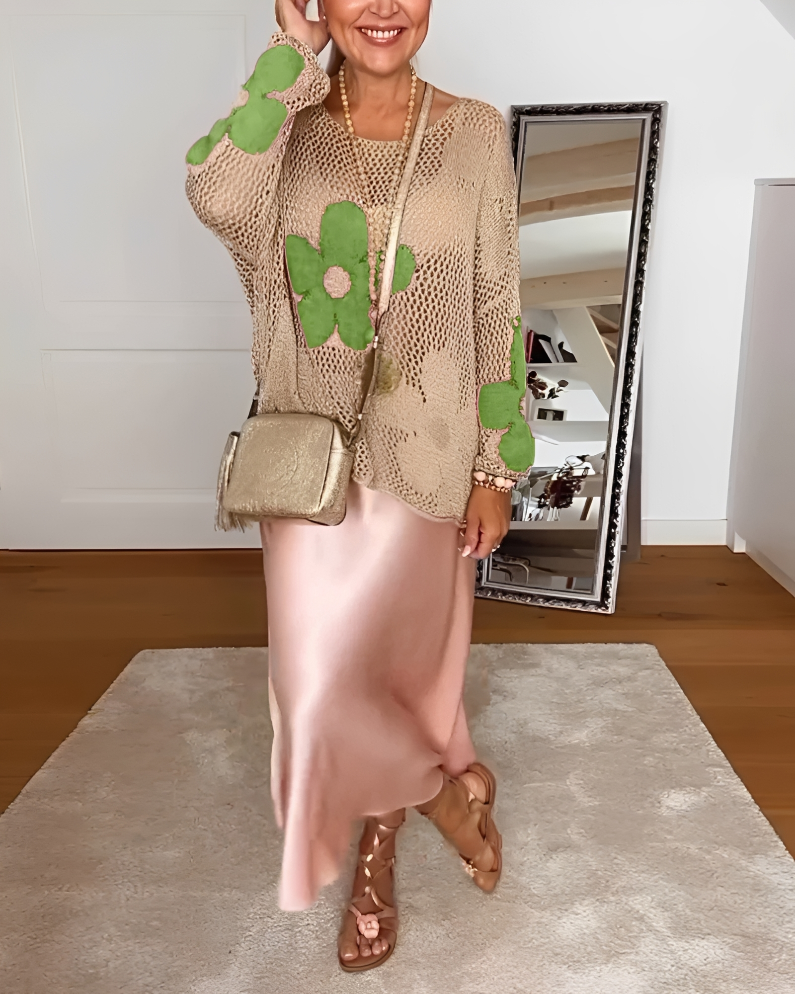 Alwena - Leichte Bluse mit Blumenmuster