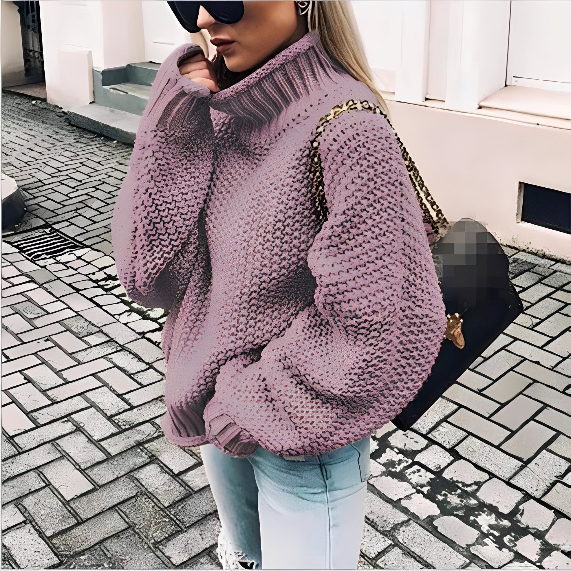 Brooke - Bequemer Rollkragenpullover