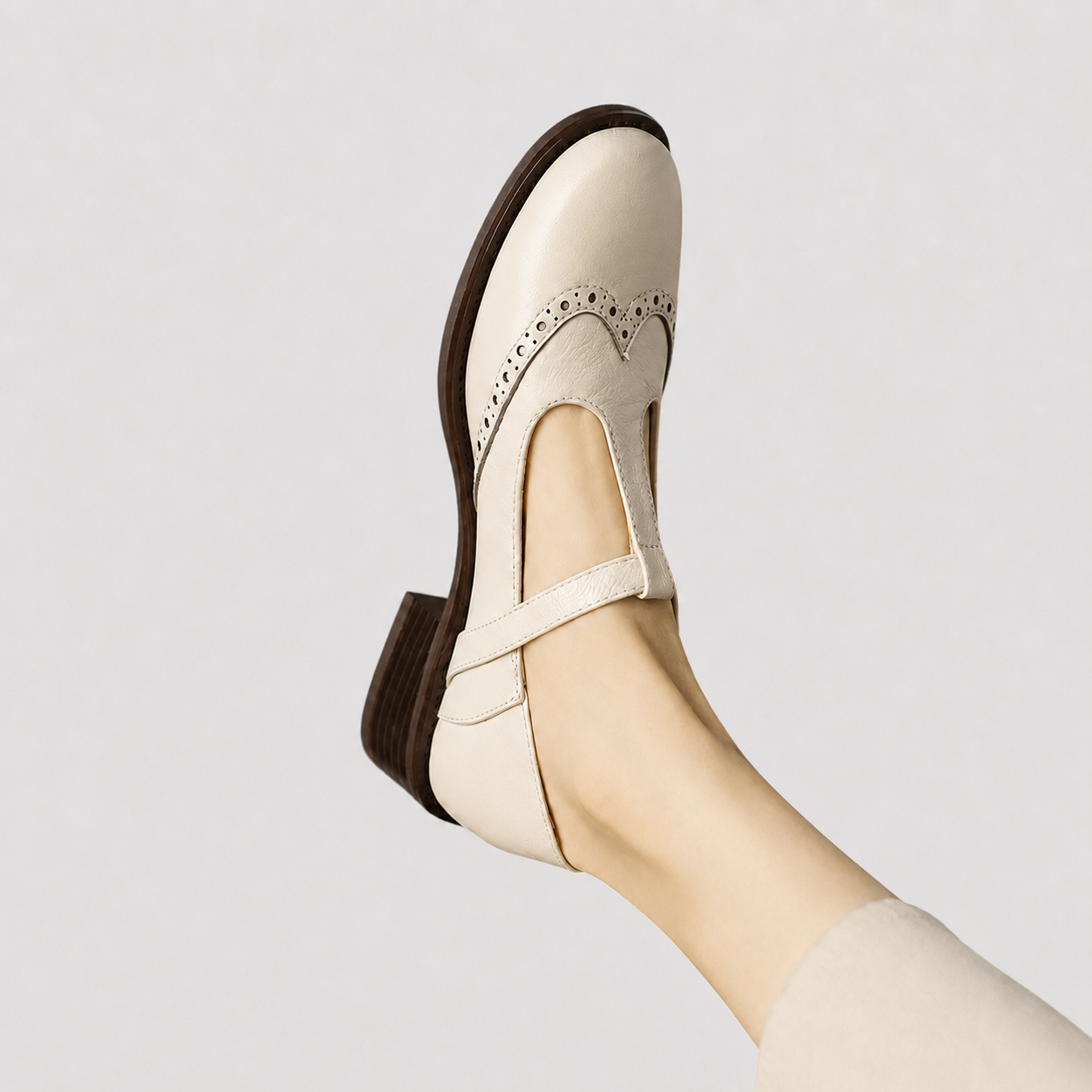 Livian - Retro-Heelsandalen