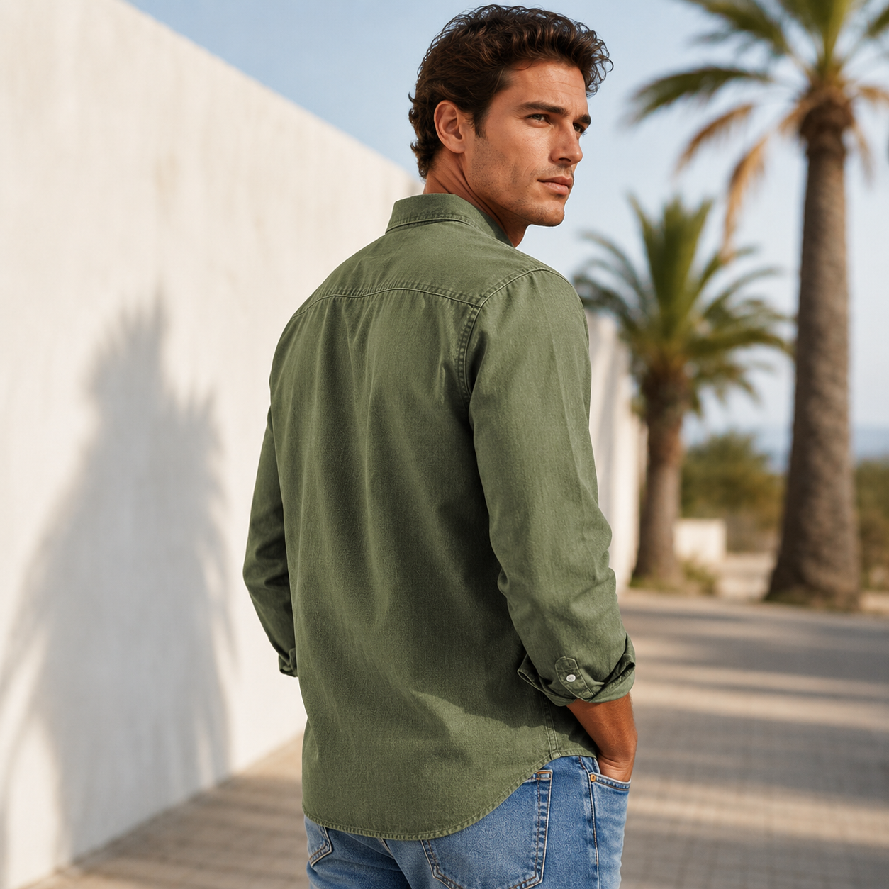 Wynford - Leichte Bluse mit Knopfleiste