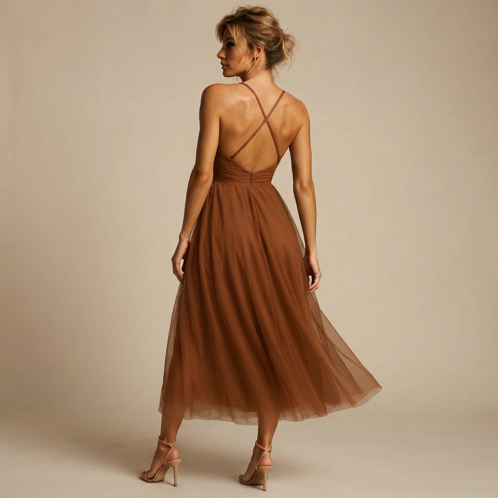 Cynthia - Elegantes und trendiges Midikleid