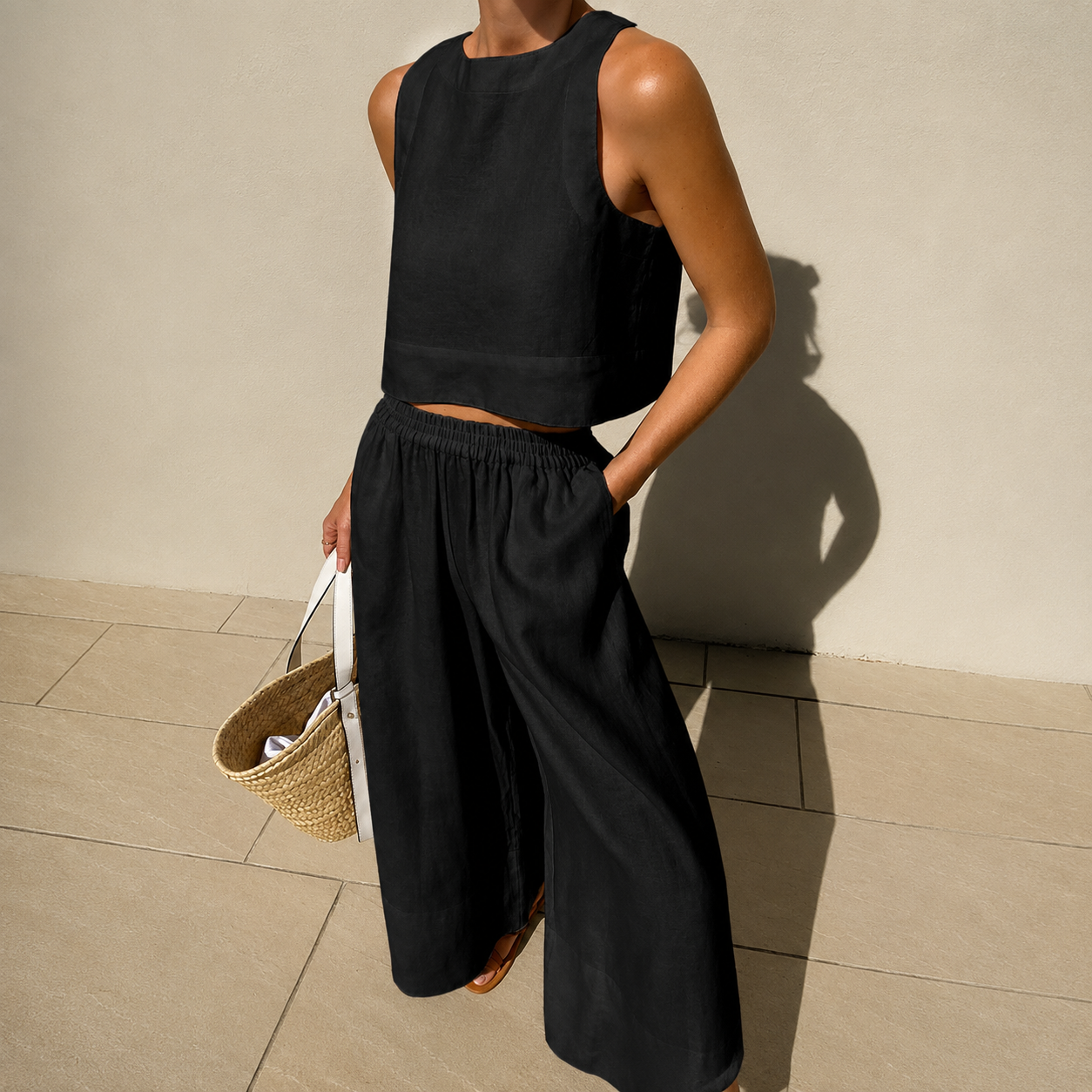 Thelma - Bequemes und Entspanntes Hosen-Set