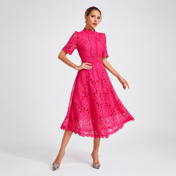 Hallie - Zeitgemäßes Midikleid