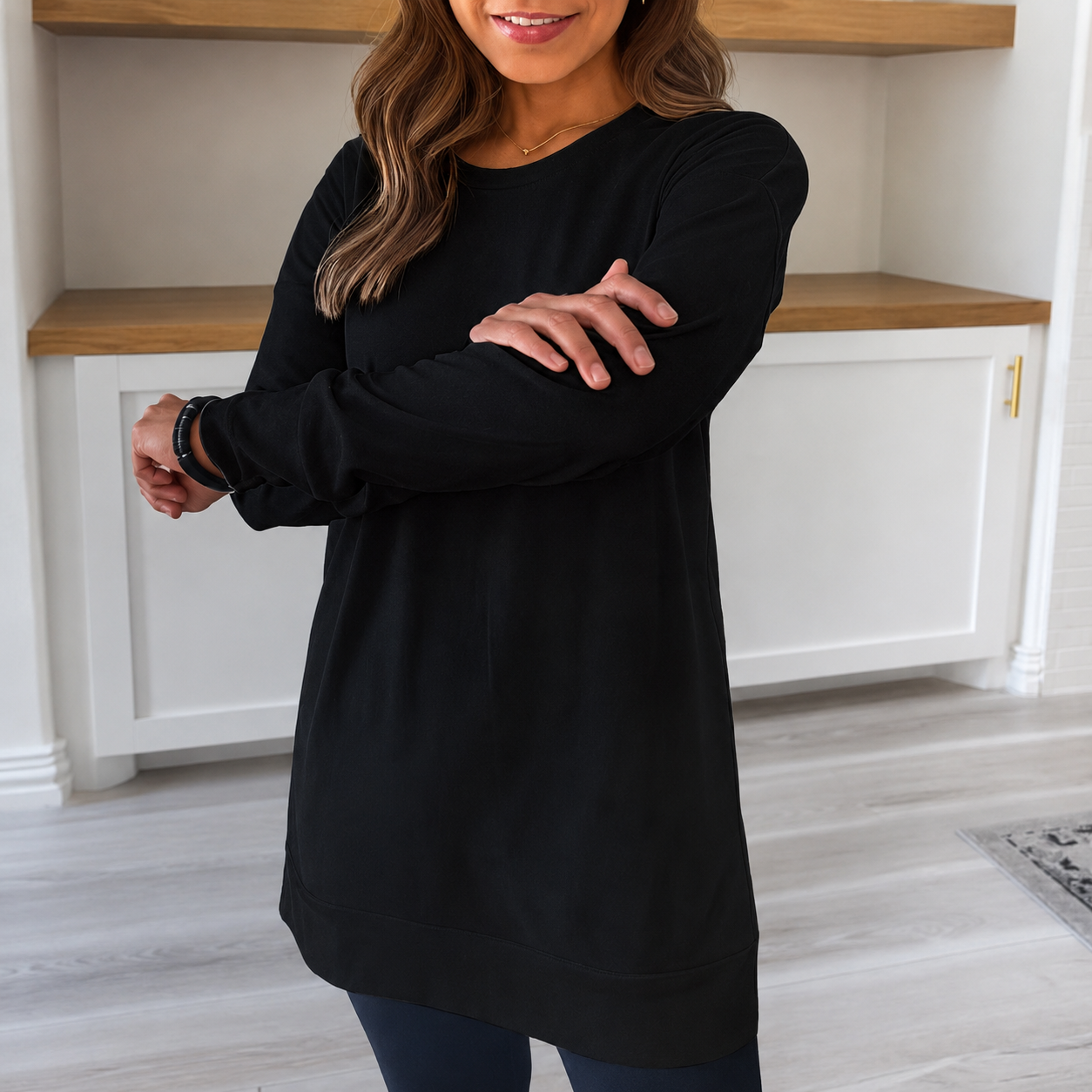 Magali - Elegantes Shirt mit Rundhals