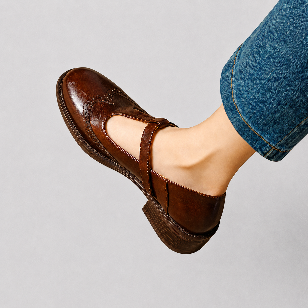 Livian - Retro-Heelsandalen