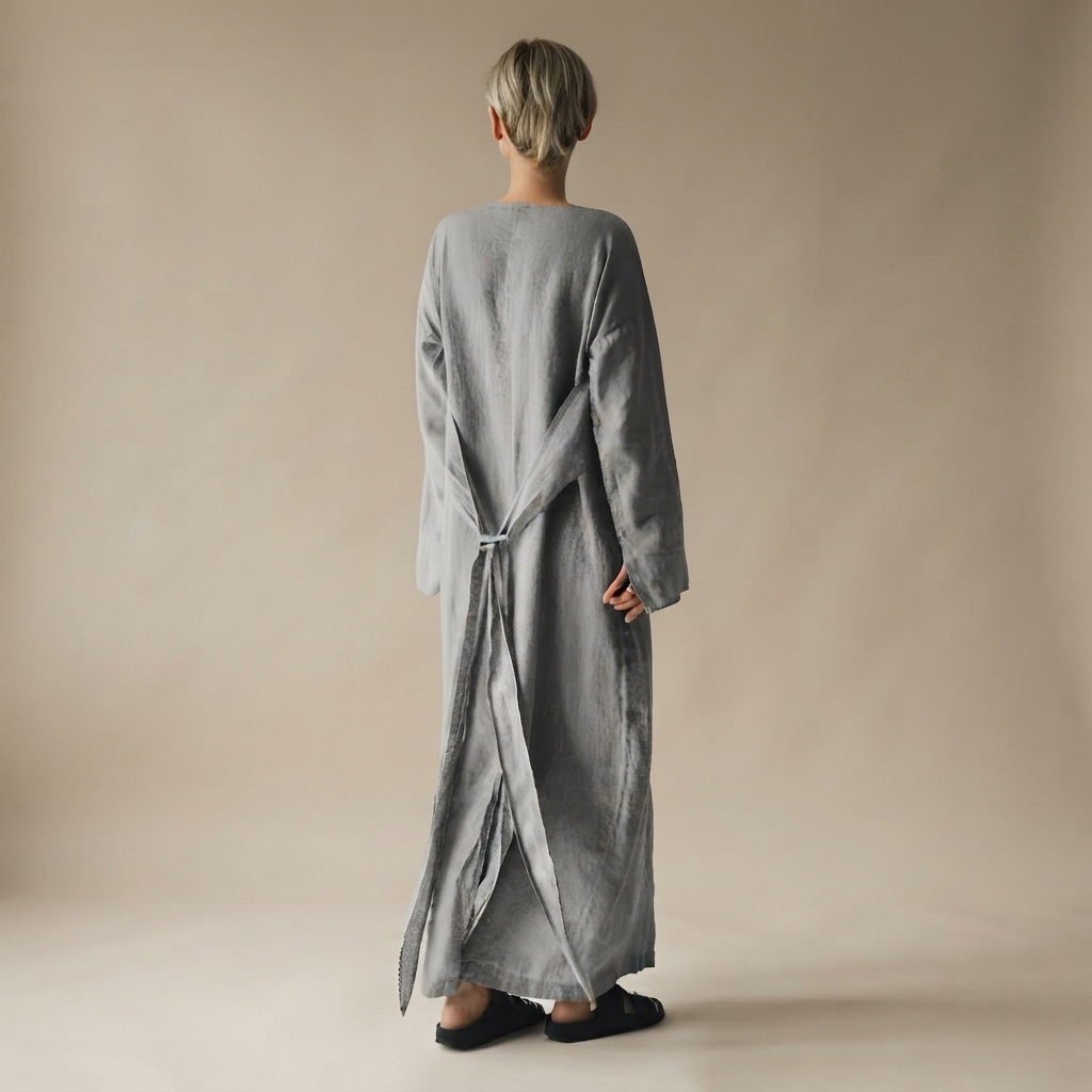Ashlee - Bequemes Maxikleid ohne Gürtel