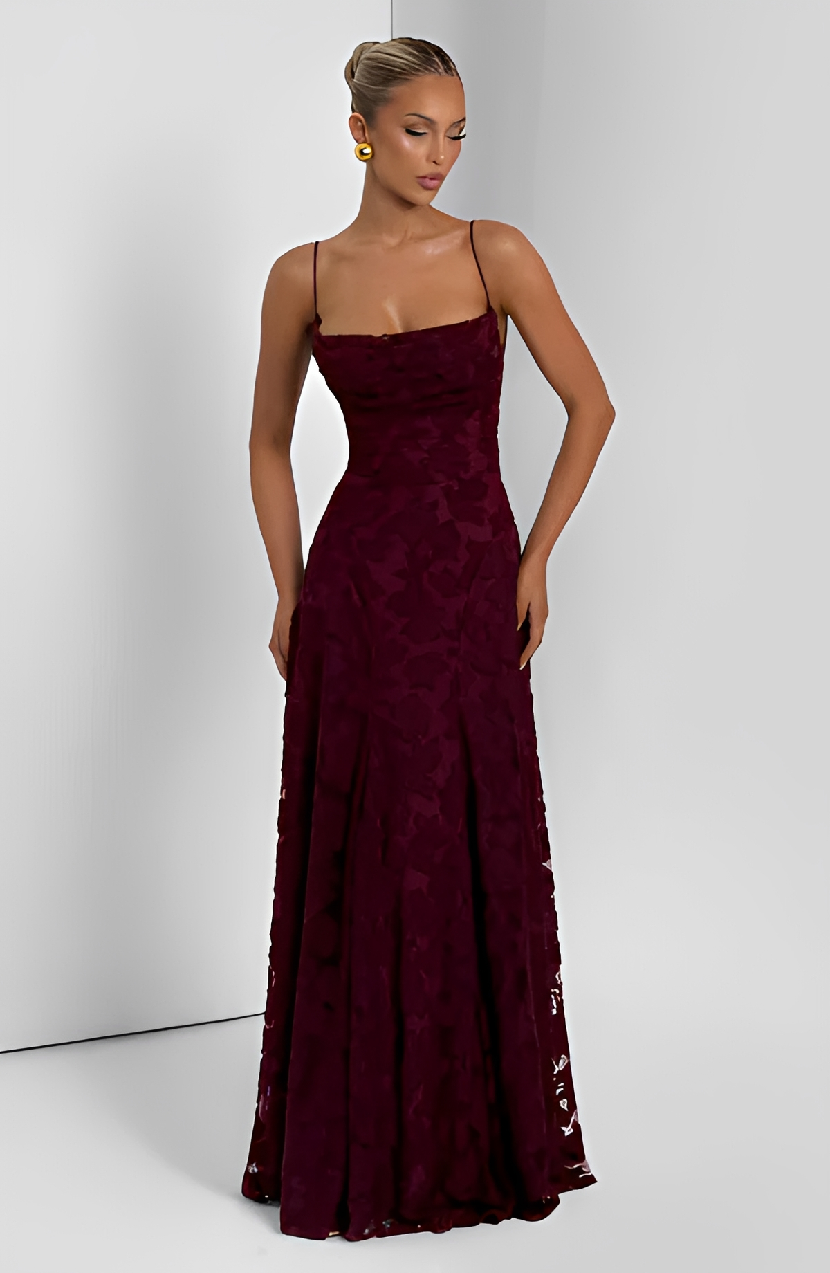 Francisa - Elegantes und hochqualitatives Maxikleid