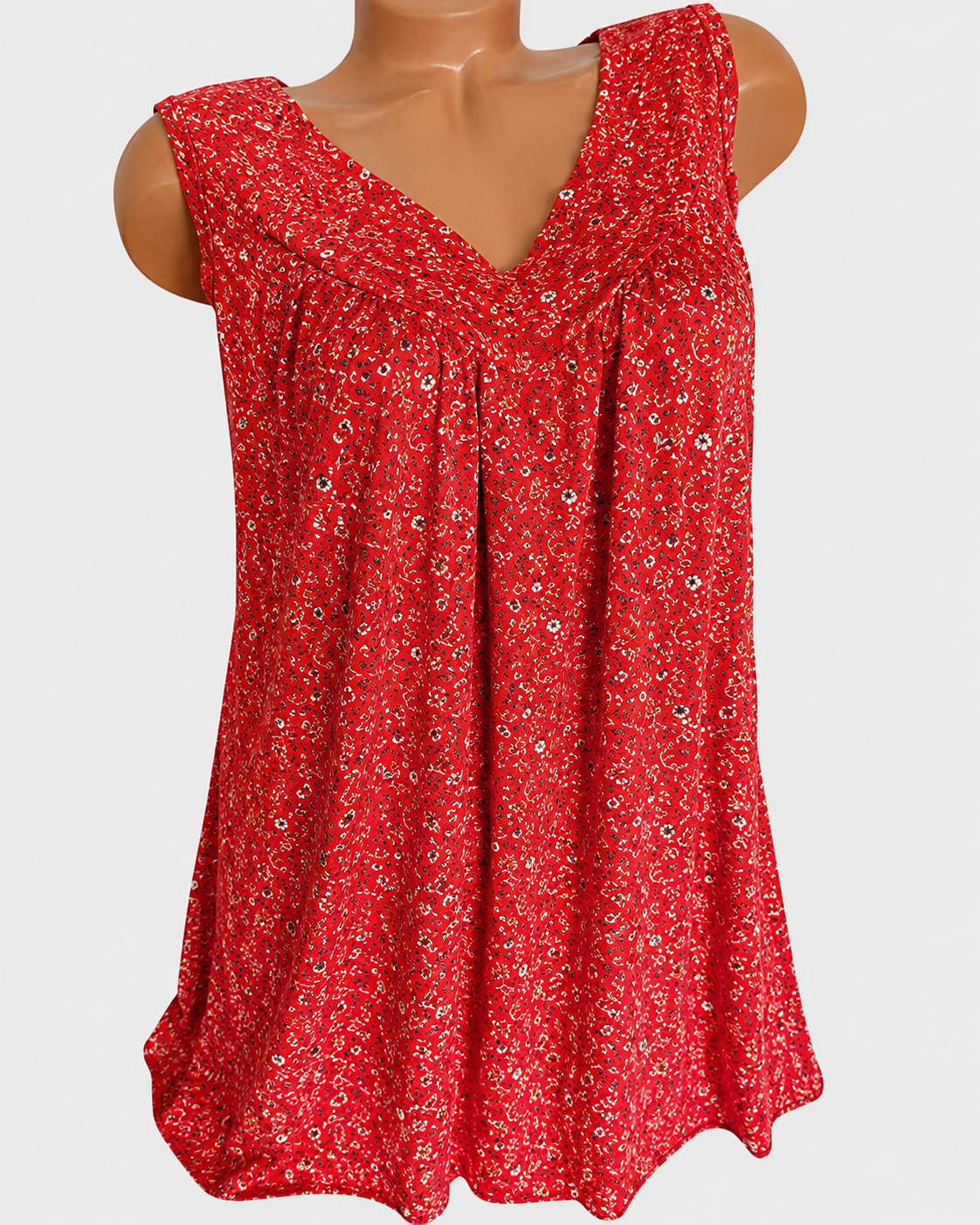 Naleisa - Elegante ärmellose Tops