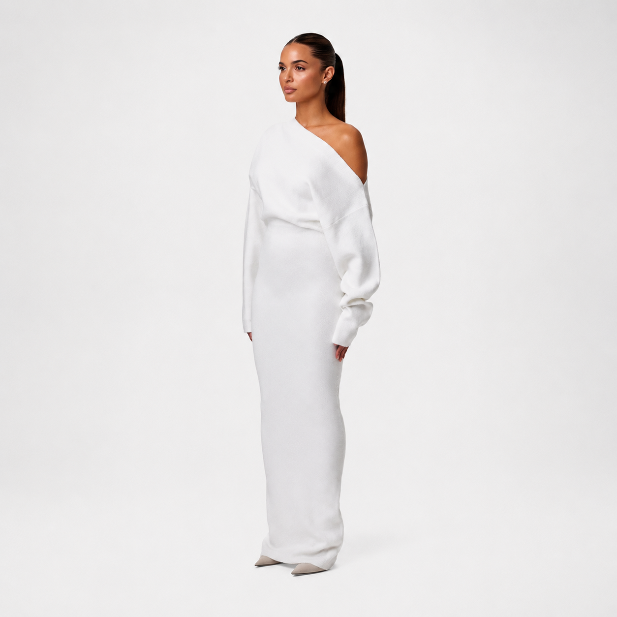 Tahlia - Stilvolles Maxikleid mit einseitigem Träger
