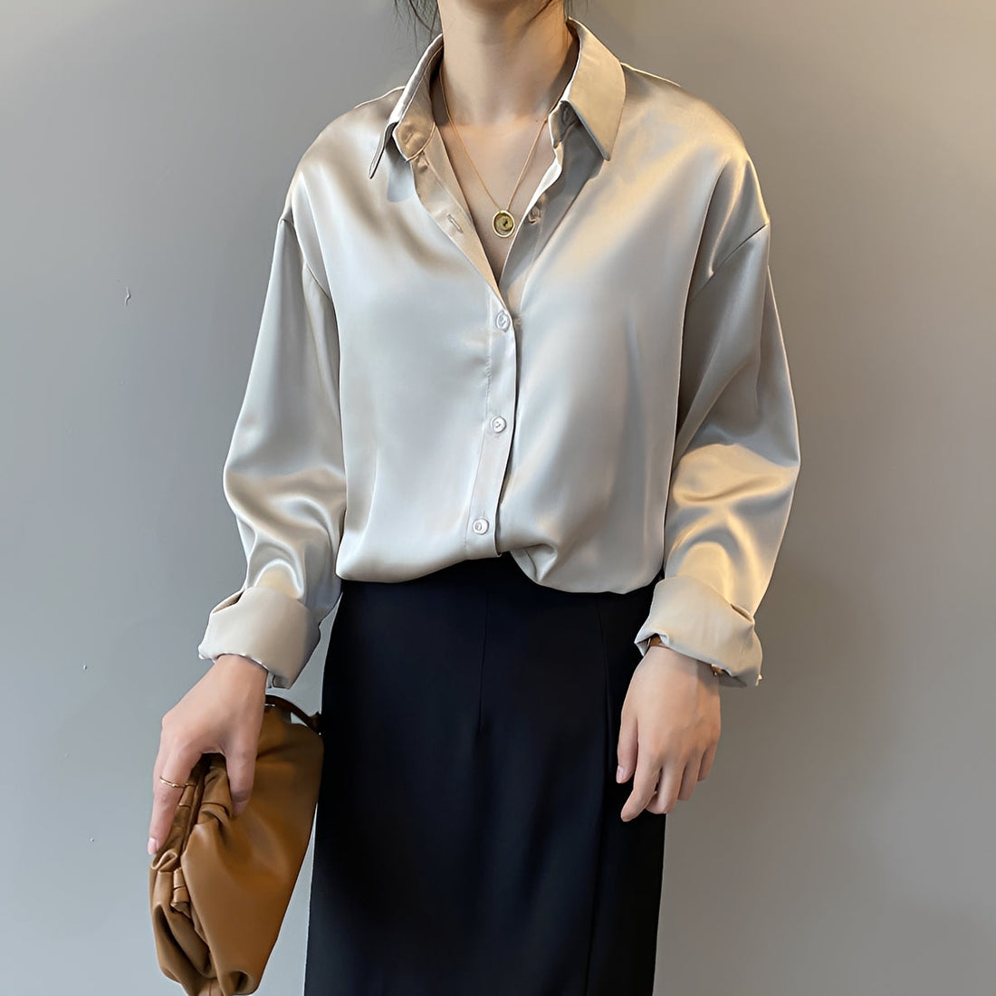 Christine - Elegantes Hemd mit langen Ärmeln