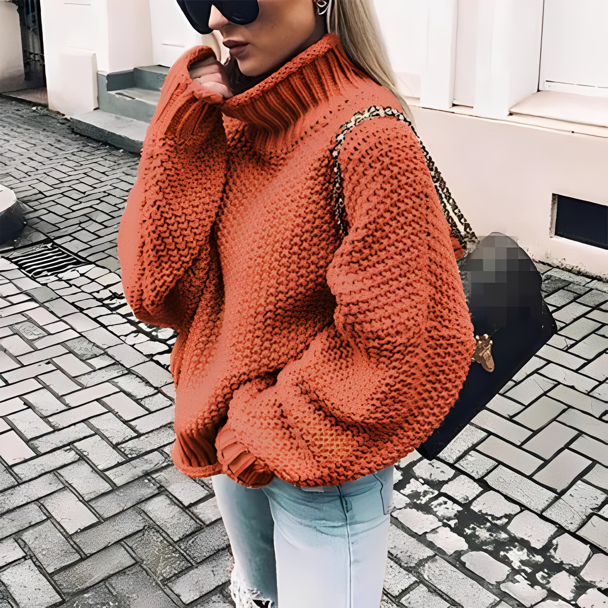 Brooke - Bequemer Rollkragenpullover