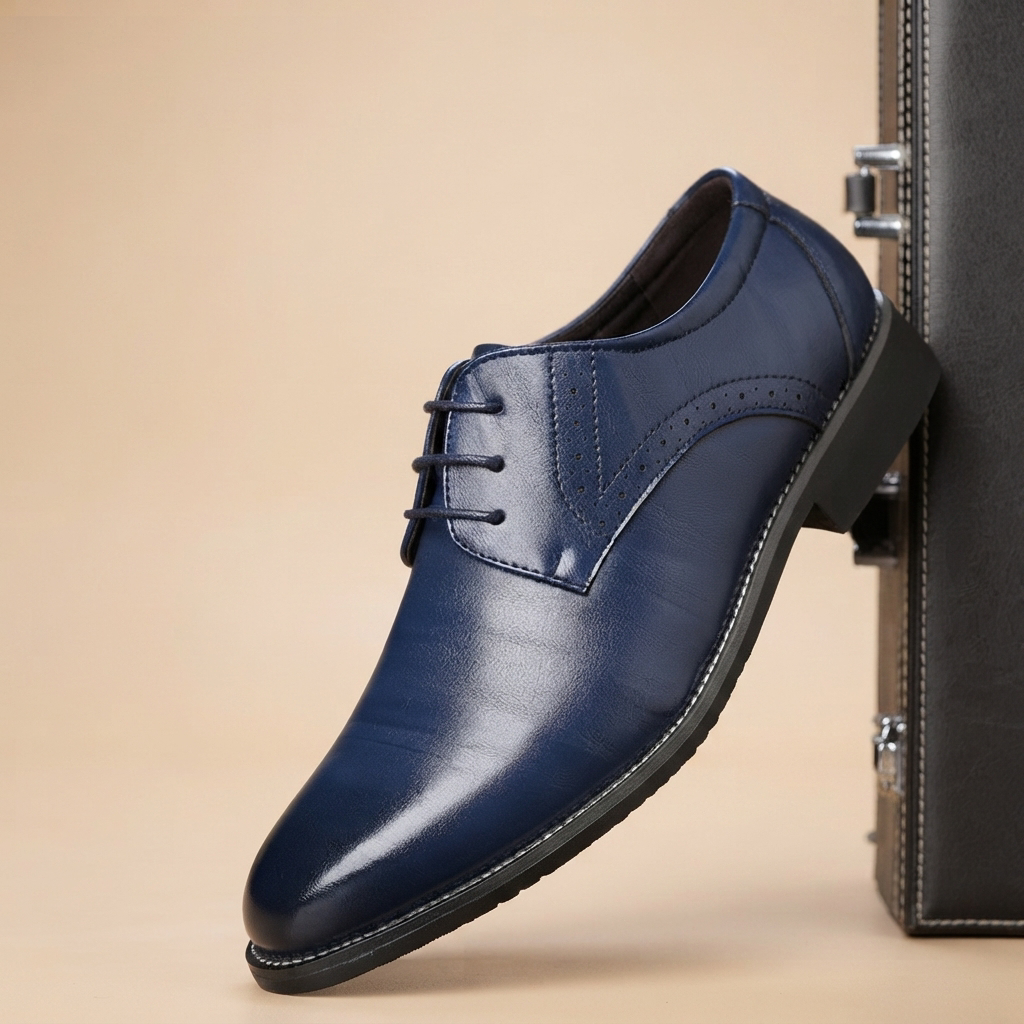 Tristan - Bequeme, formelle Schnürschuhe
