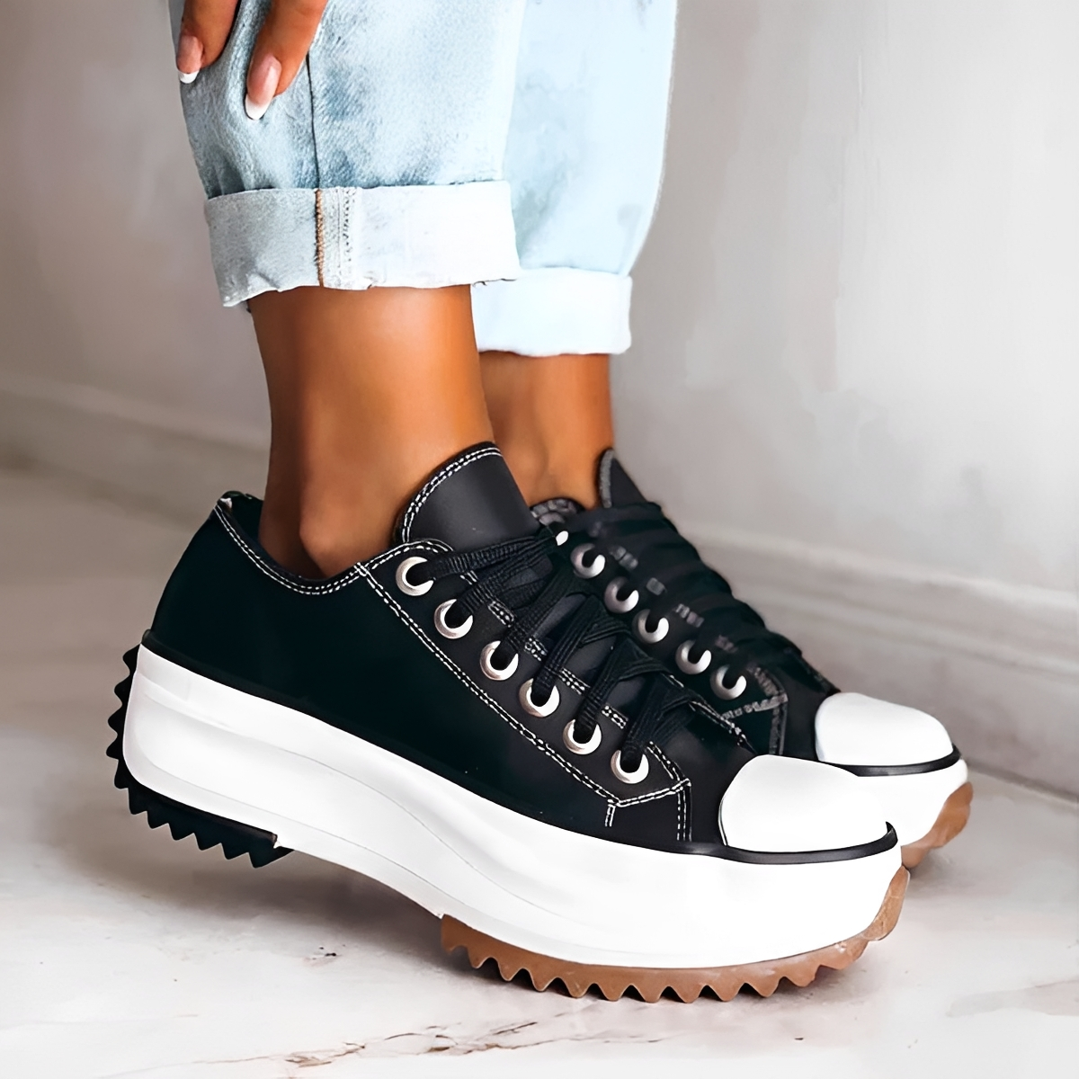 Caitlin - Stilvolle Schuhe mit flacher Silhouette