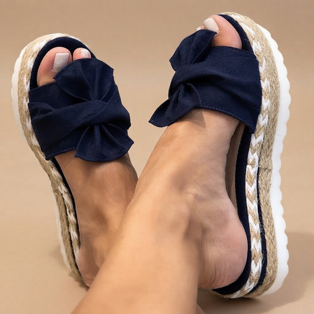 Claudia - Elegante Sandalen mit Schleifen