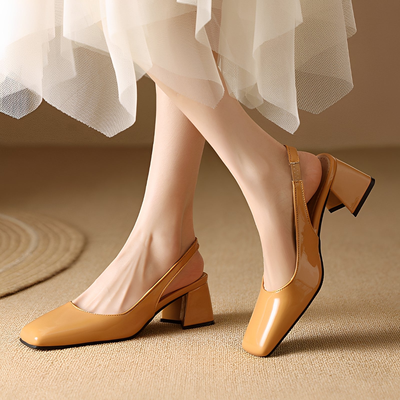 Kristen - Stilvolle Schuhe mit kantigem Absatz