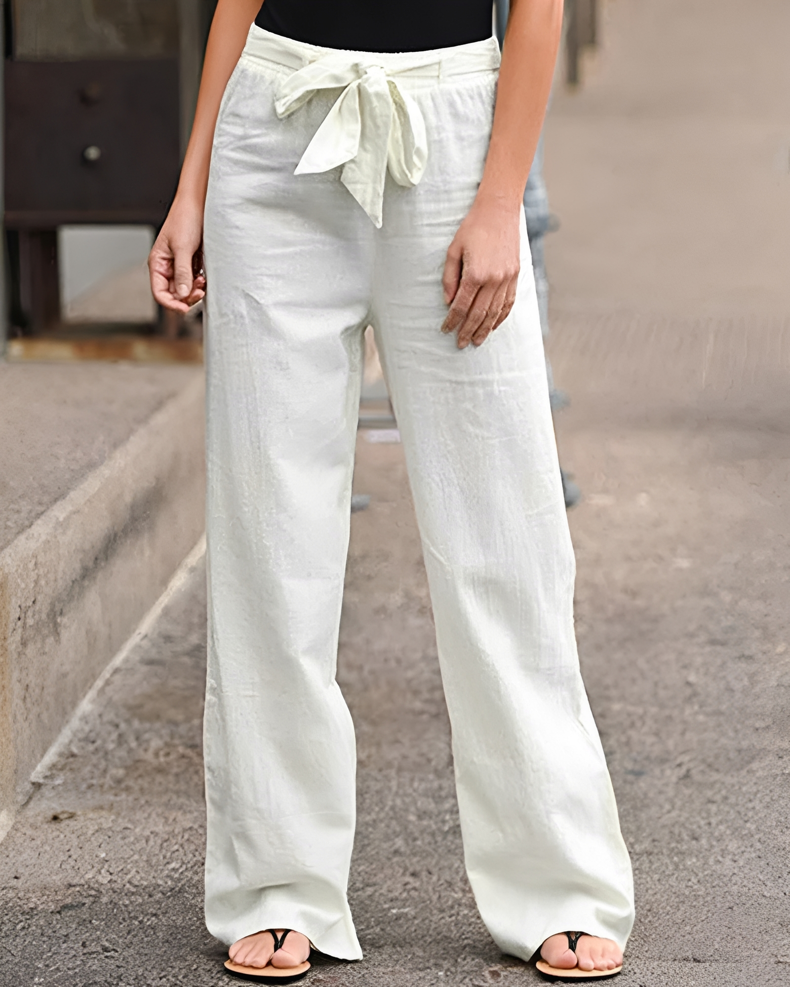 Saniyah - Hose mit flexiblem Bund und Kordelzug