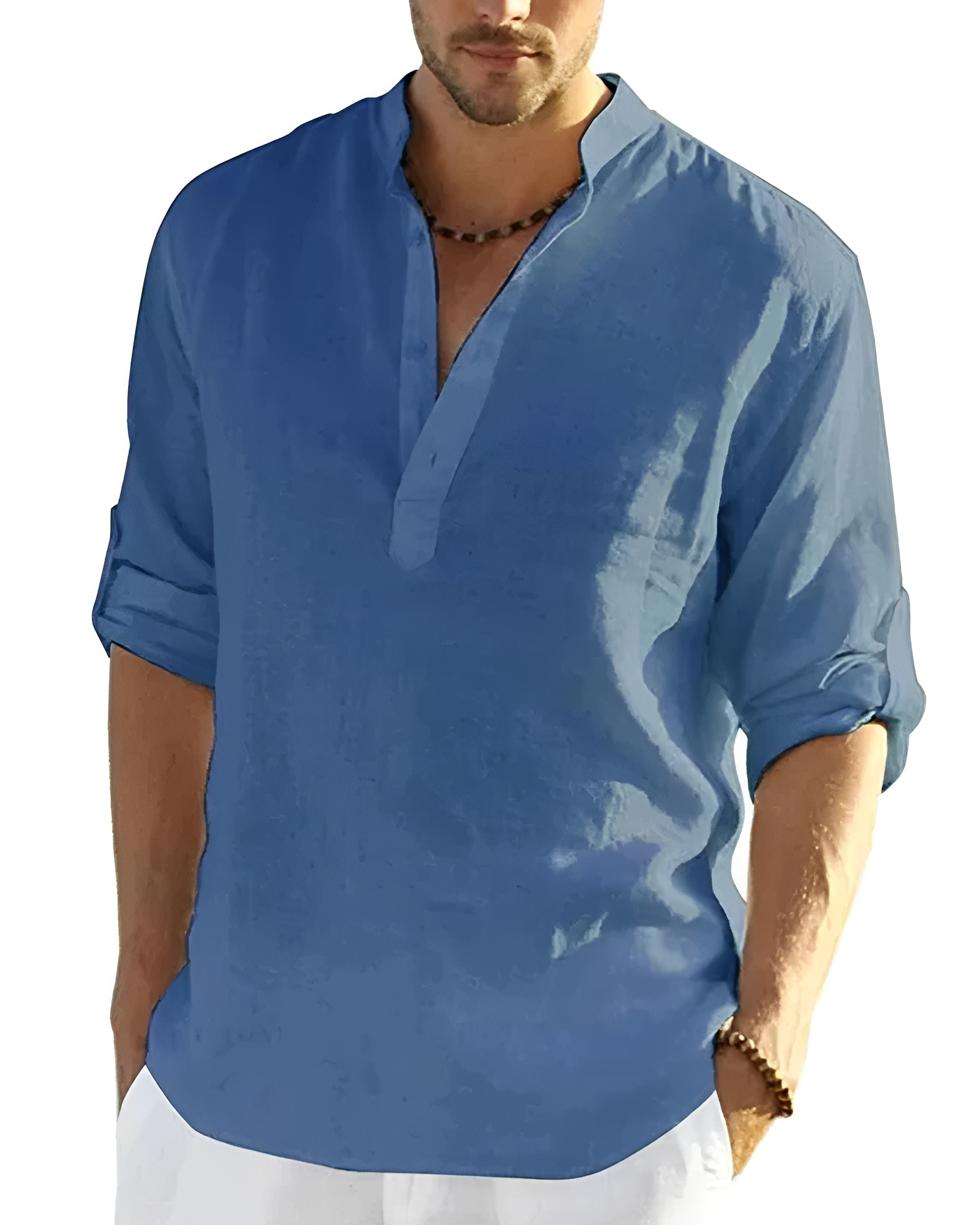 Tristan - Komfortables V-Ausschnitt-Shirt