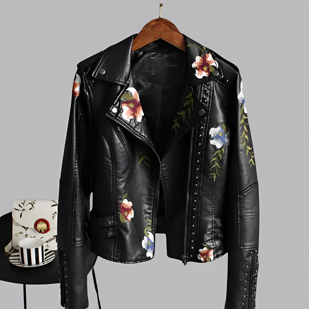 Zoey - Vintage-inspirierte Jacke mit Stickereien