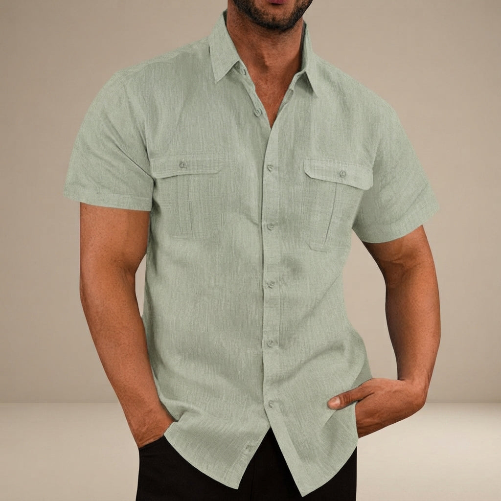 Lewys - Bequemes Poloshirt mit Knopfleiste
