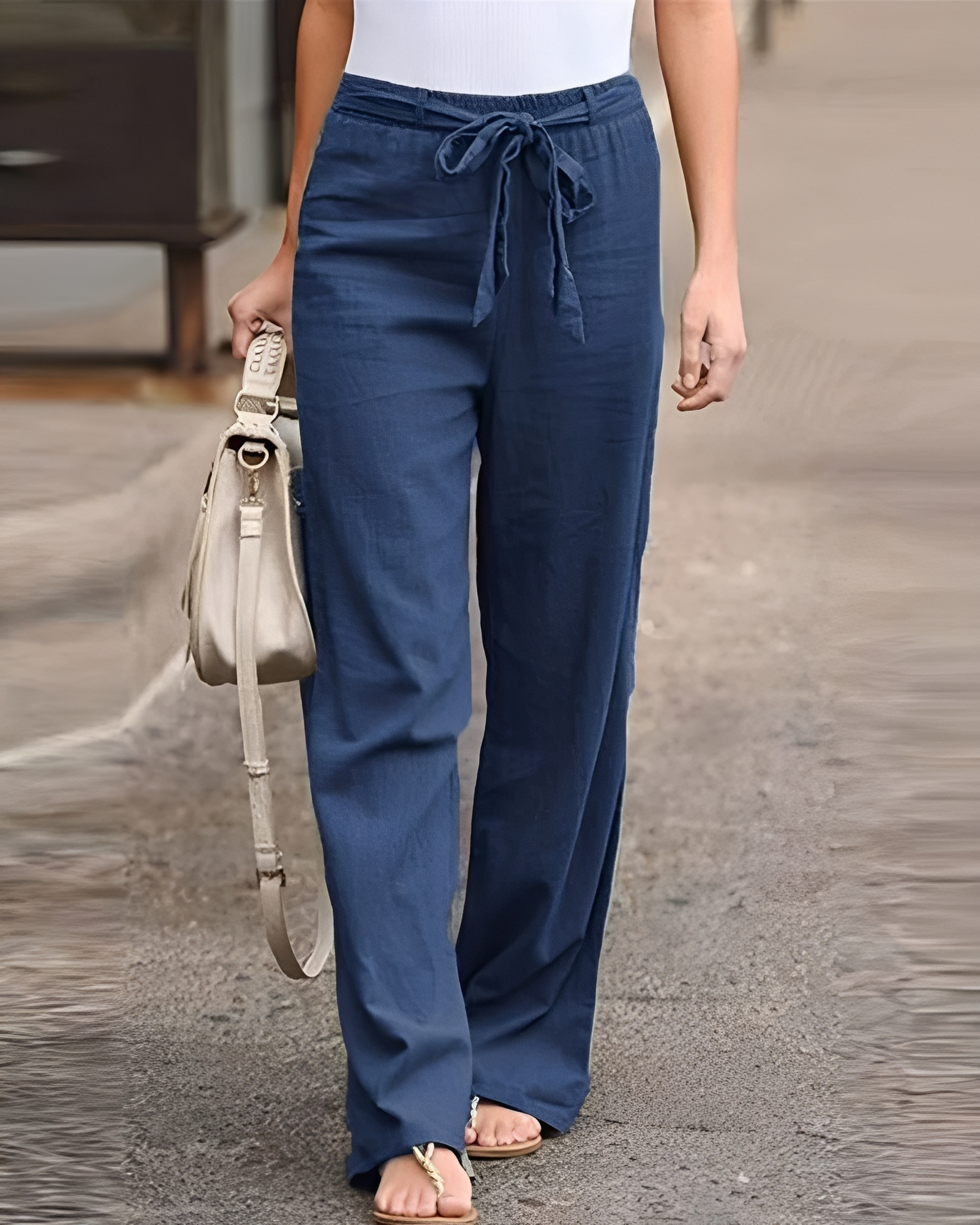 Saniyah - Hose mit flexiblem Bund und Kordelzug