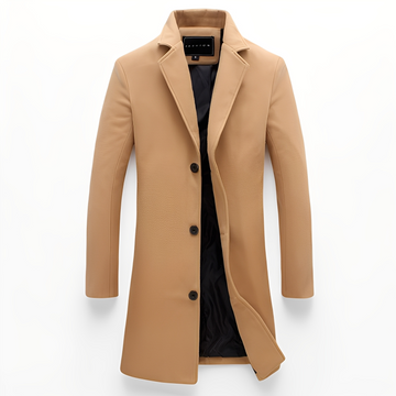 Johnson - Bequemer und warmer Mantel mit Knöpfen