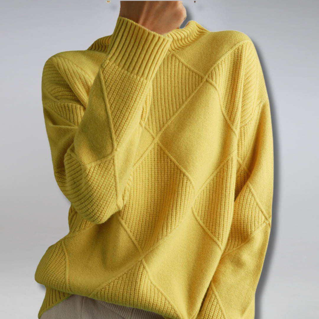 Camille - Eleganter Rollkragenpullover