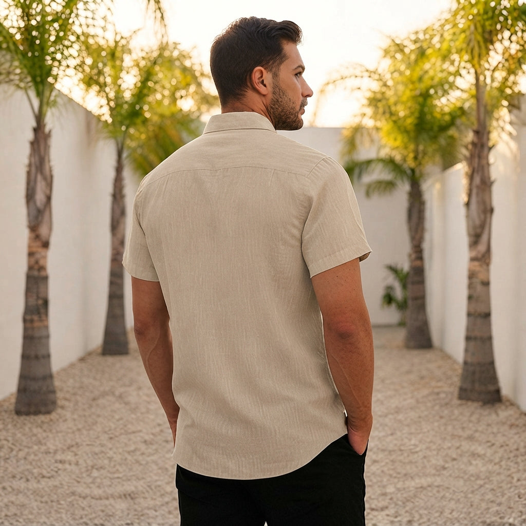 Lewys - Bequemes Poloshirt mit Knopfleiste