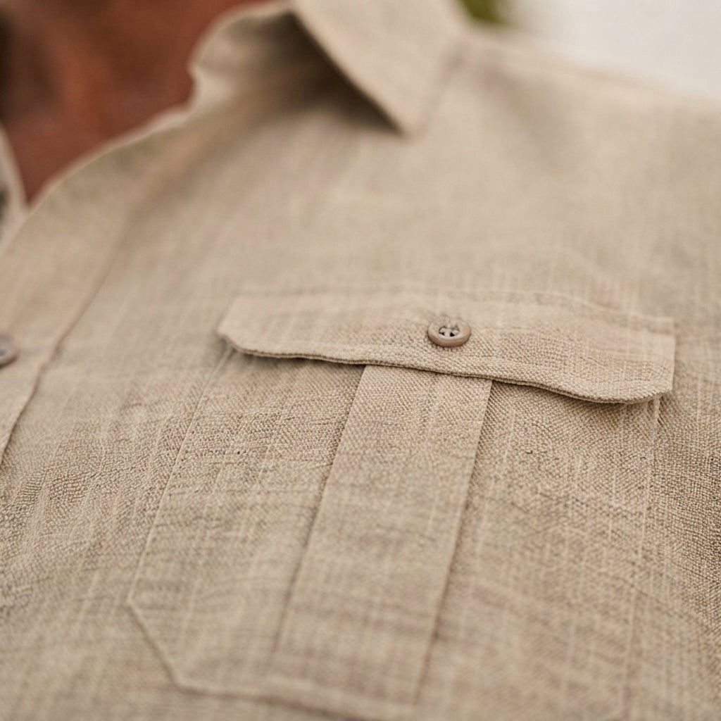 Lewys - Bequemes Poloshirt mit Knopfleiste