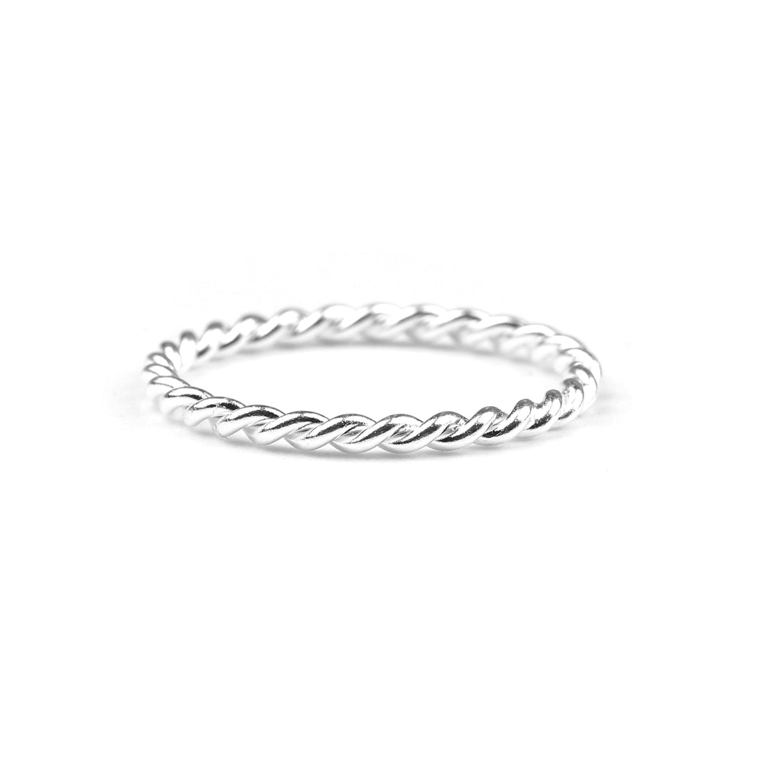 Manon – Geflochtener Ring zum Stapeln