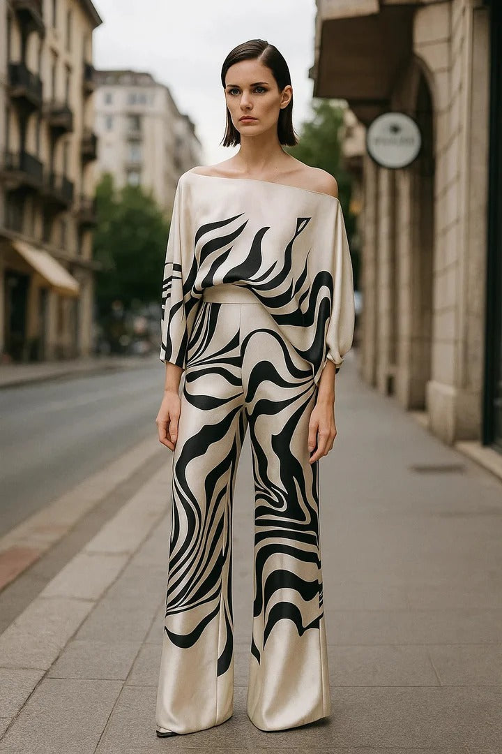 Vivian - Elegantes, Legeres Zweiteiler-Set