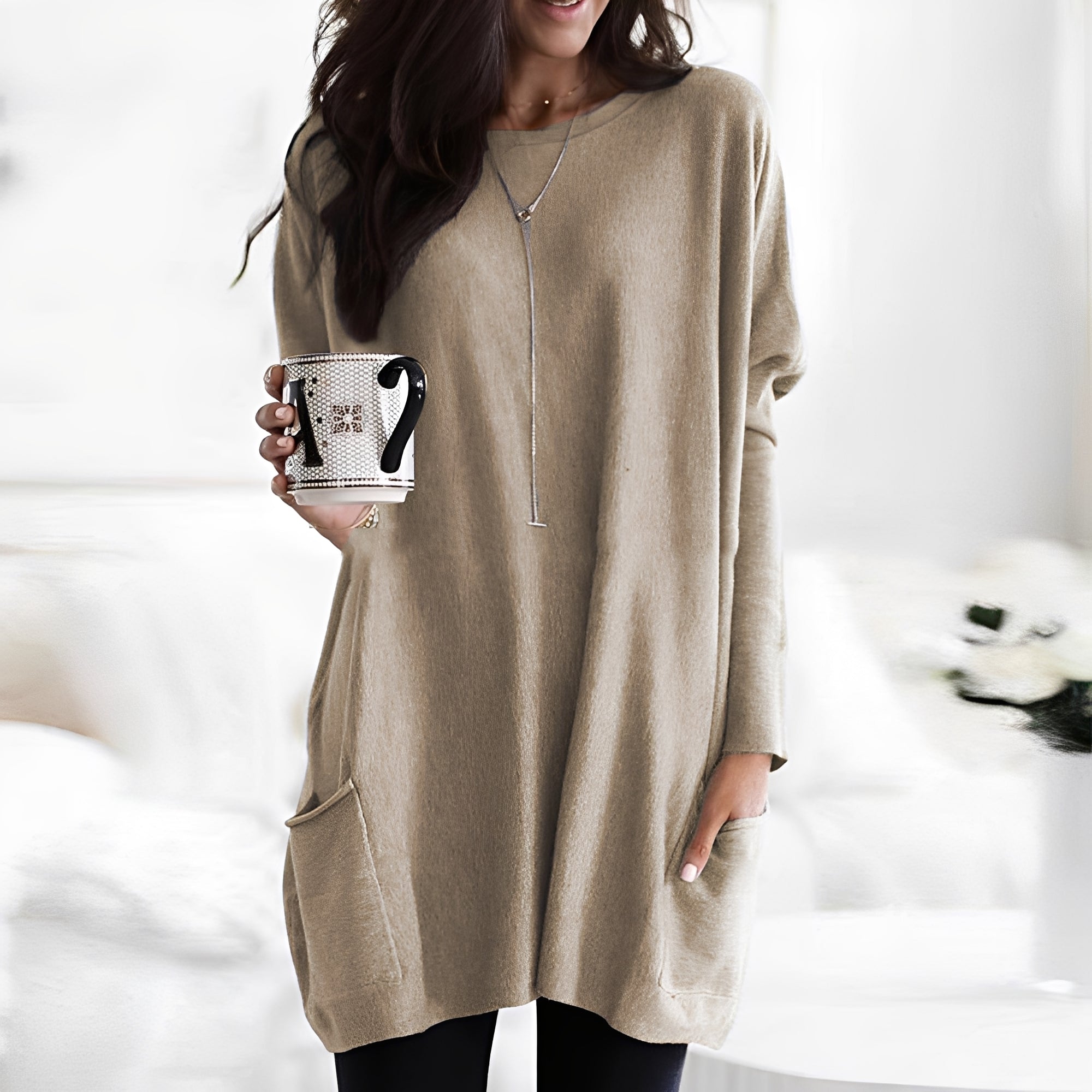 Cheyenne - Lockeres Langarmshirt für Damen im bequemen Stil