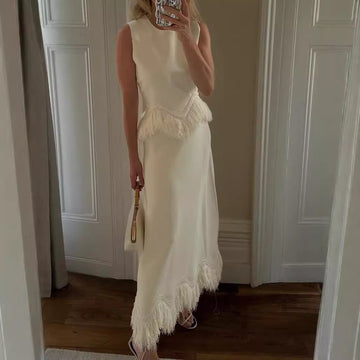 Marjorie - Elegantes Set ohne Ärmel