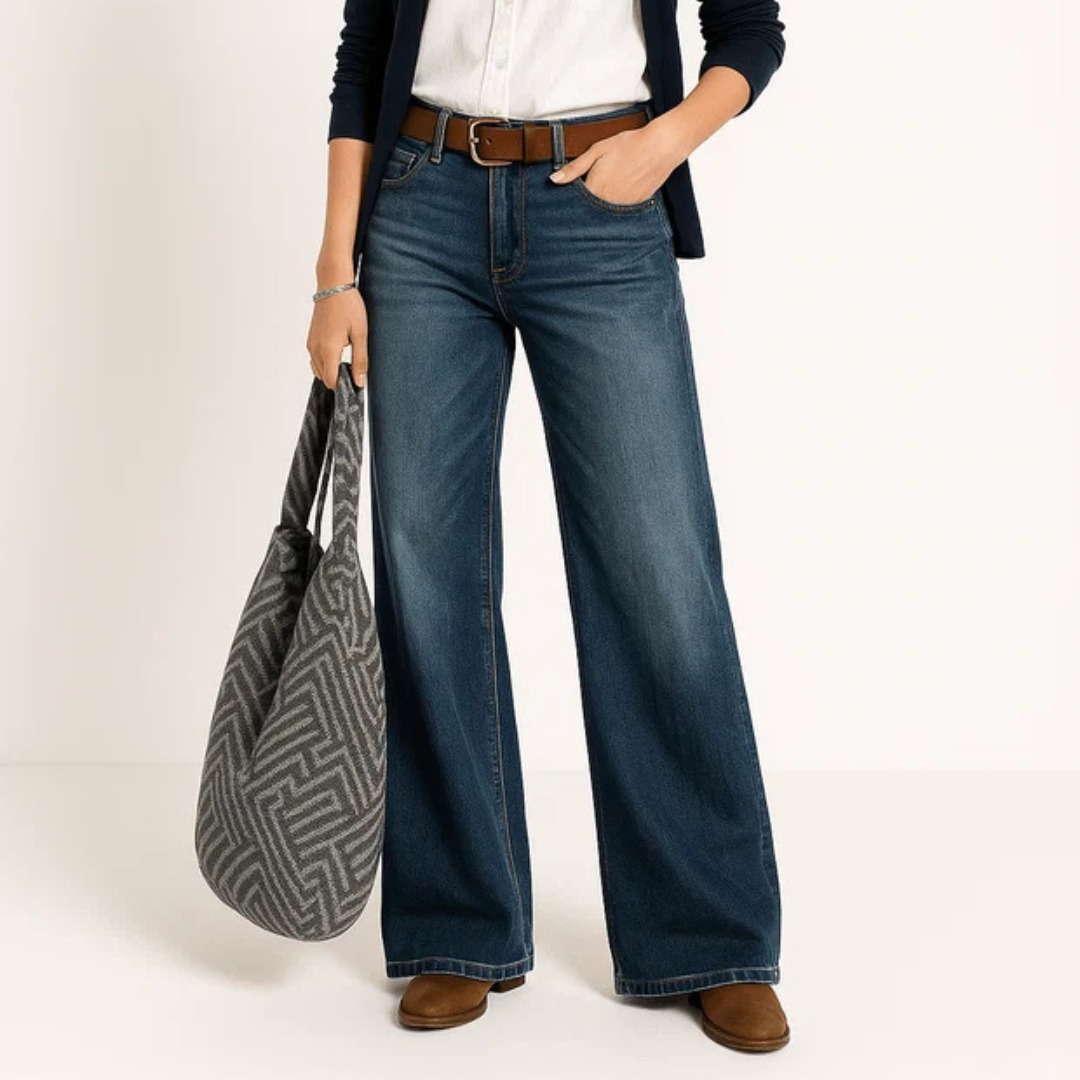 Majken - Weit geschnittene Jeans für einen trendigen Look