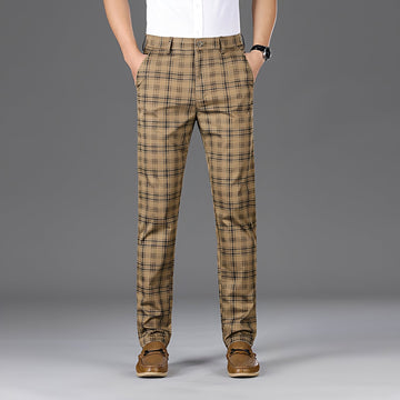 Myers - Komfortable Karierte Hose