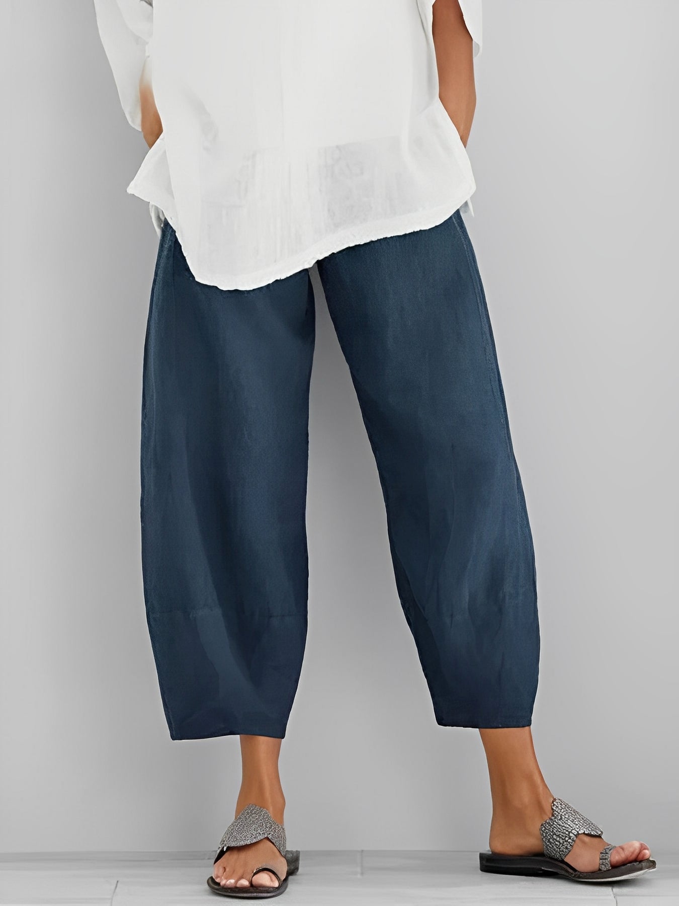 Alethea - Bequeme Hose im lockeren Schnitt für Damen