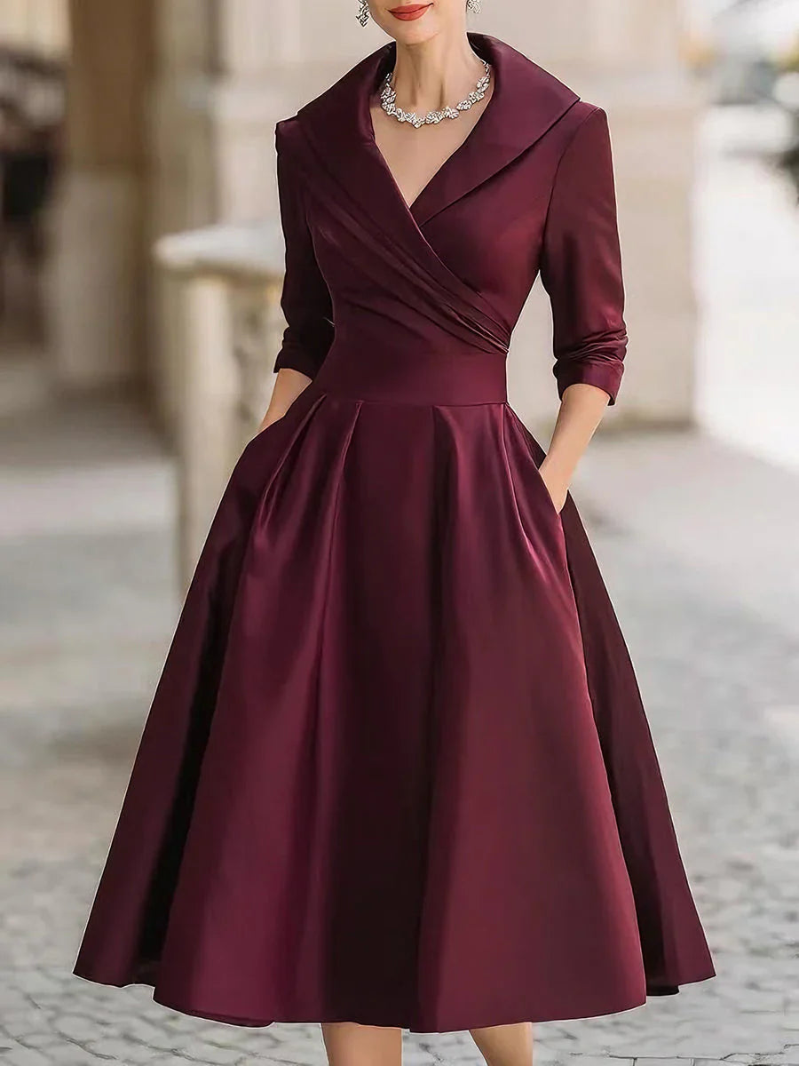 Reece – Stilvolles Damen Vintage-Kleid