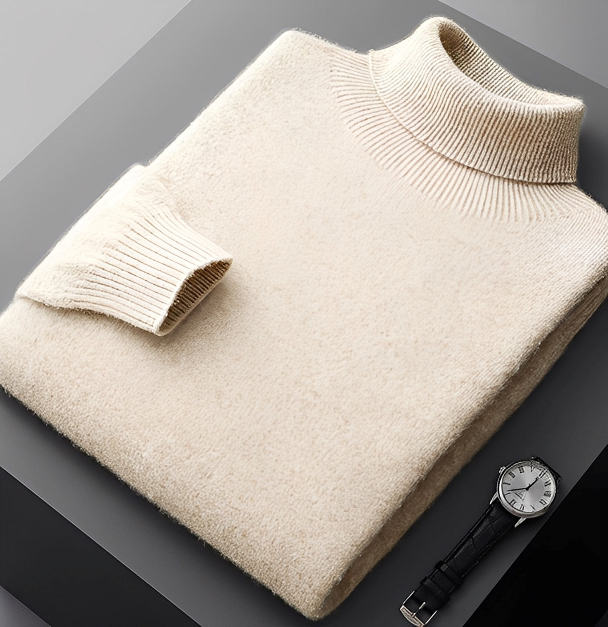 Osborn - Schlichter Herren-Rollkragenpullover