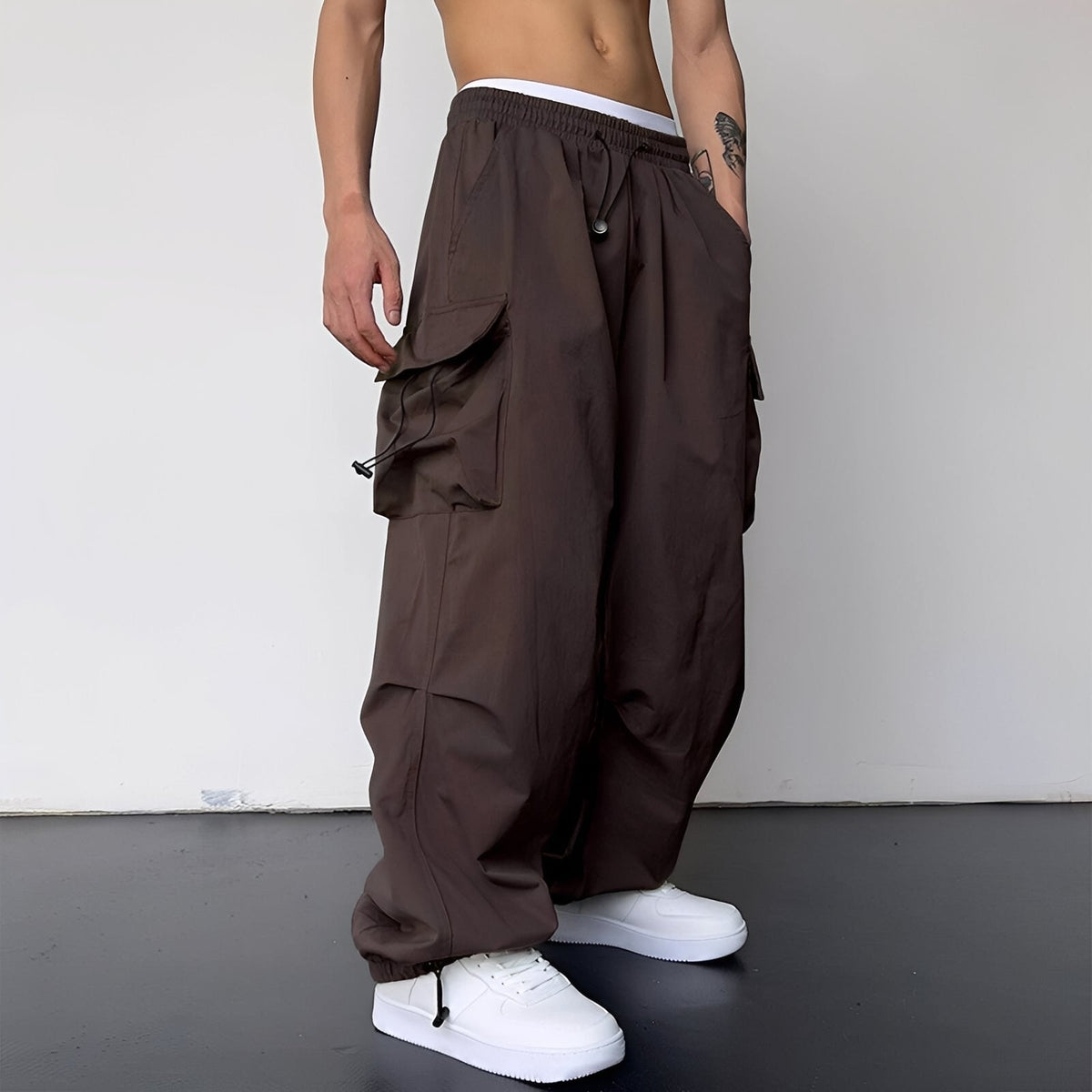 Kaleb - Stylische Cargo-Hose mit lockerem Schnitt