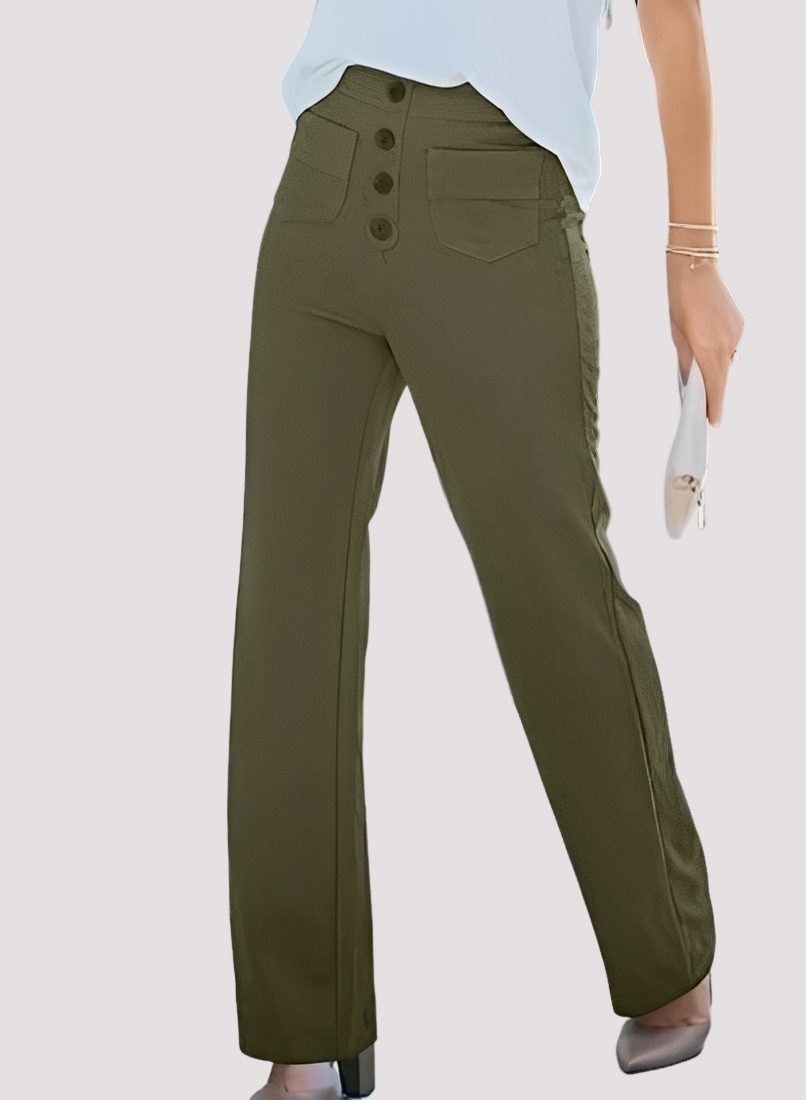 Tianna - Schicke hochgeschnittene Hose