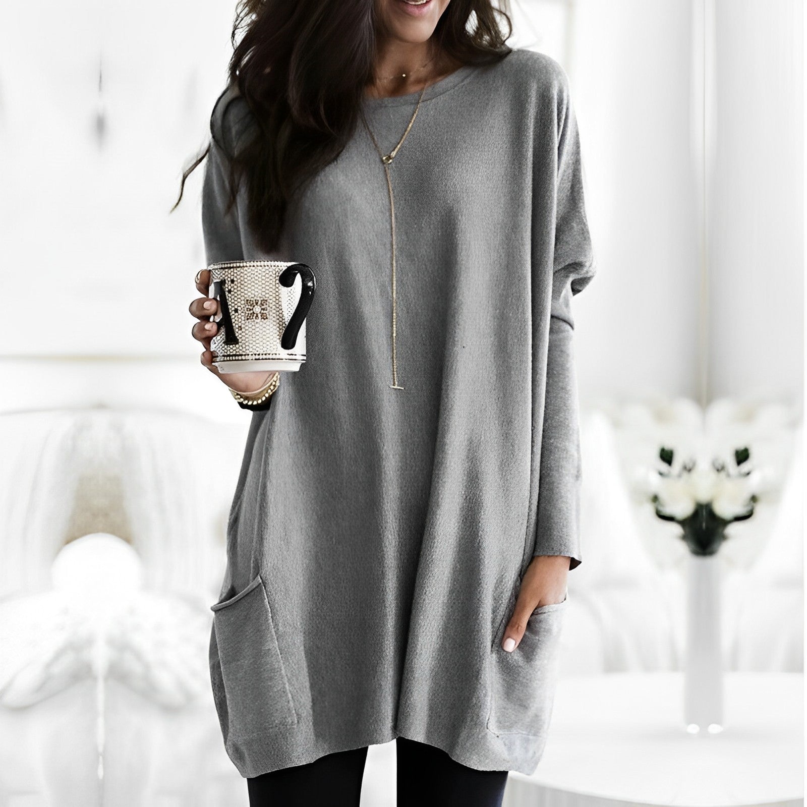 Marcella - Elegantes Langarmshirt