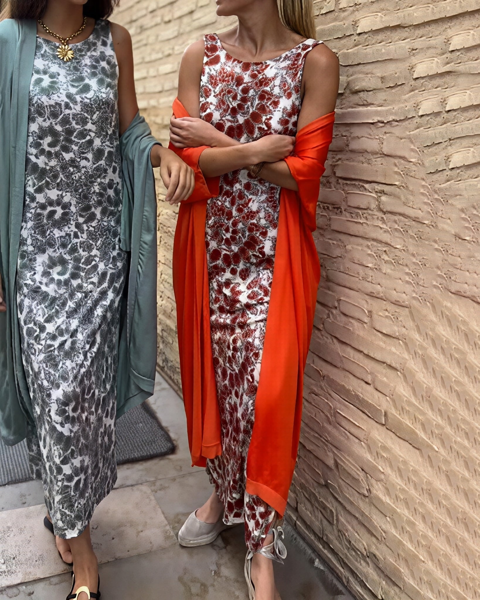 Sophia - Damen Maxikleid mit Design