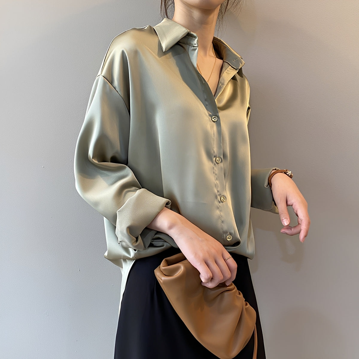 Christine - Elegantes Hemd mit langen Ärmeln