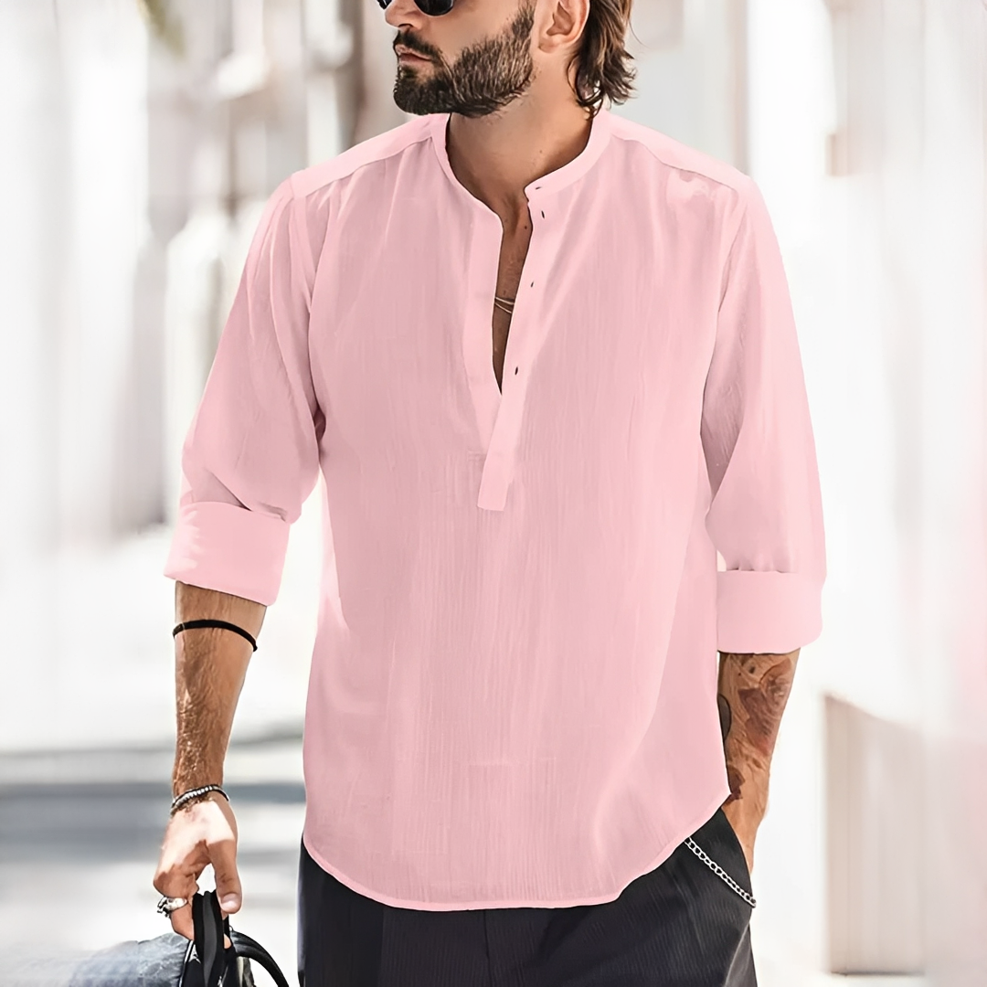 Enrico - Elegantes und leichtes Herren-Sommerhemd