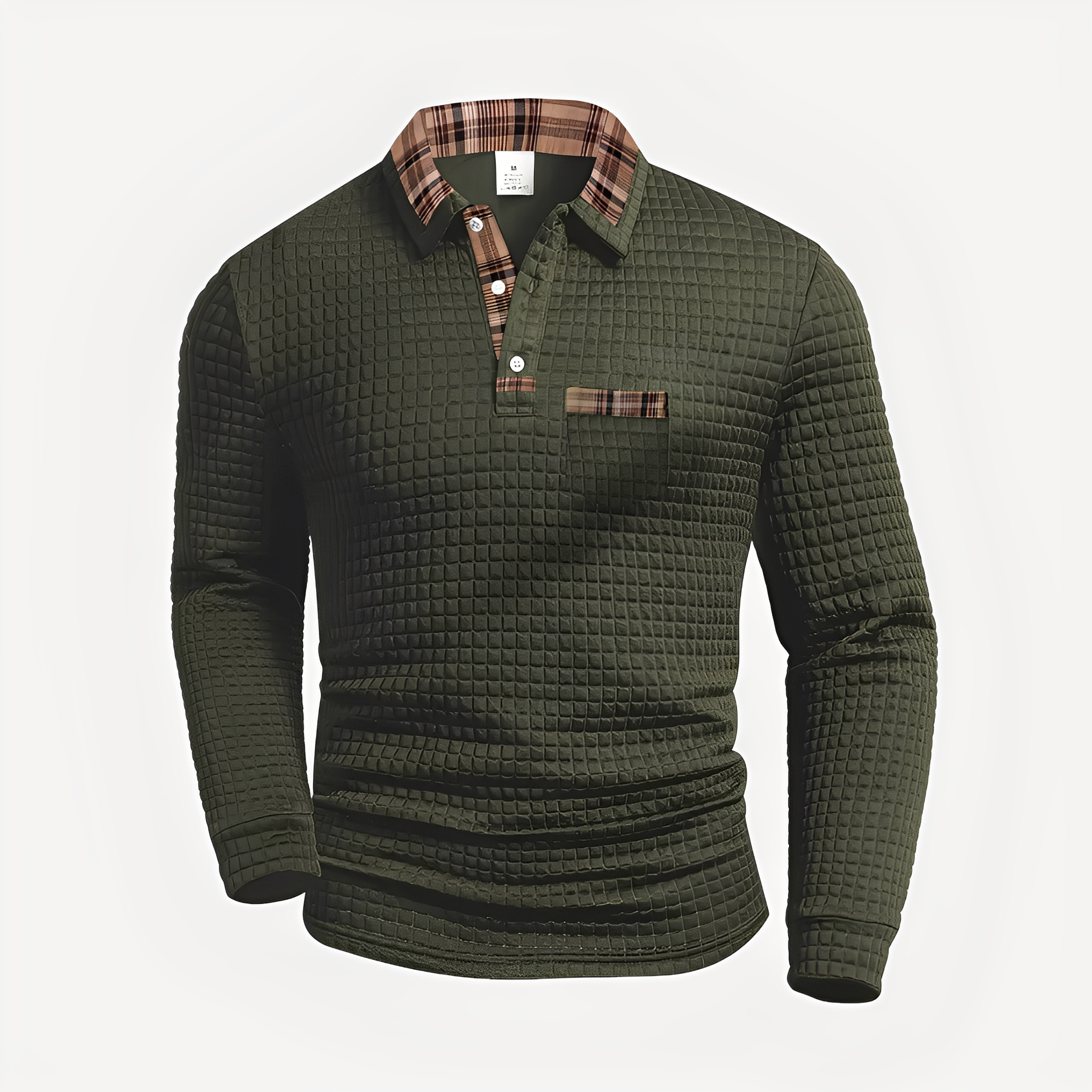 Morris - Stilvolles Langarm-Poloshirt