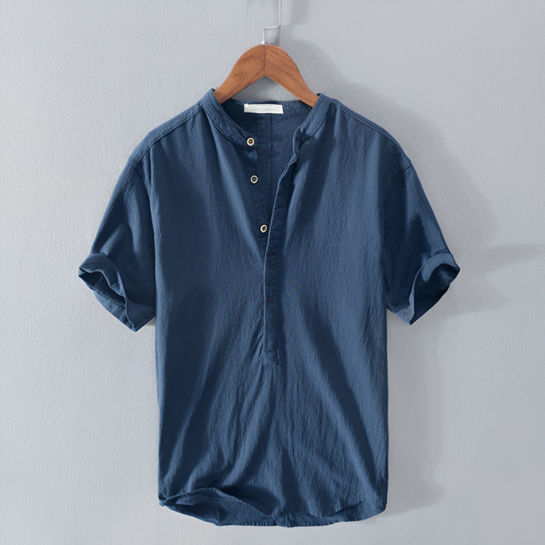 Thiago - Poloshirt mit zeitgemäßem Kragen