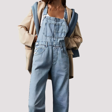 Sophie - Bequemer, legerer Jeans-Jumpsuit für Damen