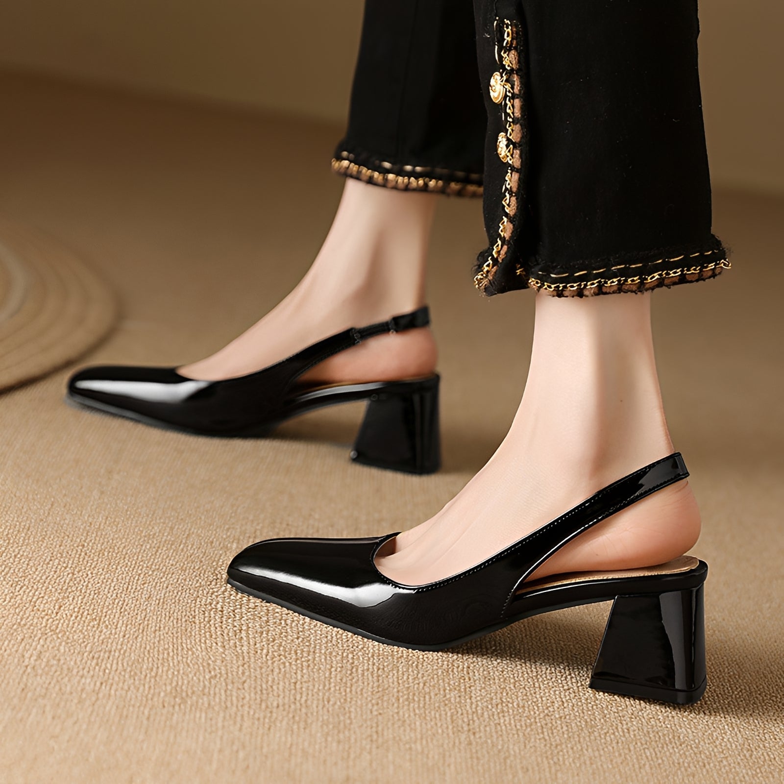 Kristen - Stilvolle Schuhe mit kantigem Absatz